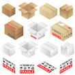 Vector: Boxes Boxes