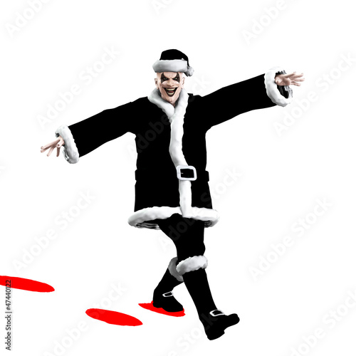 Illustration: Evil Santa Claus Evil Santa Claus