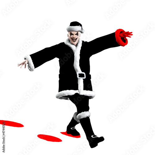 Illustration: Evil Santa Claus Evil Santa Claus