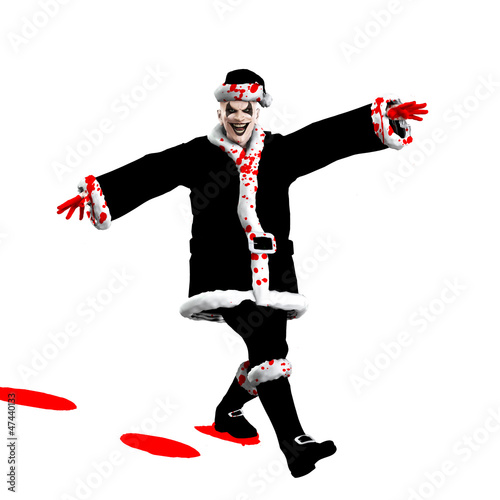 Illustration: Evil Santa Claus Evil Santa Claus