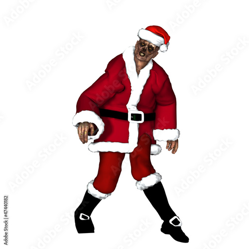 Illustration: Zombie Father Christmas Zombie Father Christmas