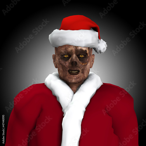 Illustration: Zombie Santa Zombie Santa