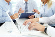 Typing at meeting
