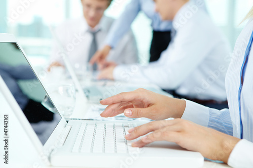 Photo: Typing Typing
