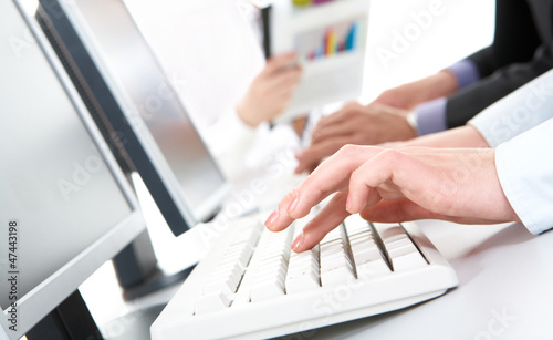 Photo: Office work Office work