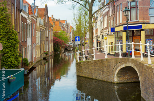 Photo: old town, Delft, Netherlands old town, Delft, Netherlands