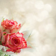 Floral greeting card