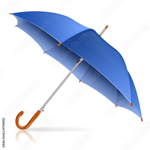 Vector: Blue Umbrella Blue Umbrella