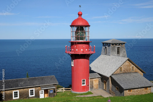 Photo: Quebec, the lighthouse of Pointe a la Renommee in Gaspesie Quebec, the lighthouse of Pointe a la Renommee in Gaspesie