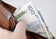 A bulging wallet