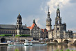 Foto: Dresden, Stadtansicht über die Elbe Dresden, Stadtansicht über die Elbe