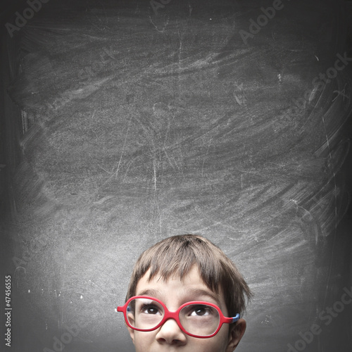 Photo: Empty Blackboard Empty Blackboard