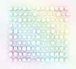 Illustration: convex rainbow - design template convex rainbow - design template