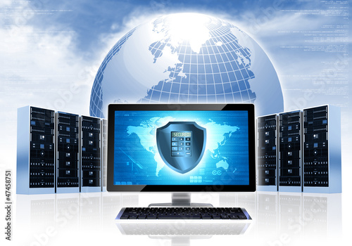 Illustration: Intenet Security Network Intenet Security Network