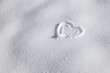 Winter heart sign