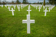 American military cemetery othe landing in Normandy on D Day
