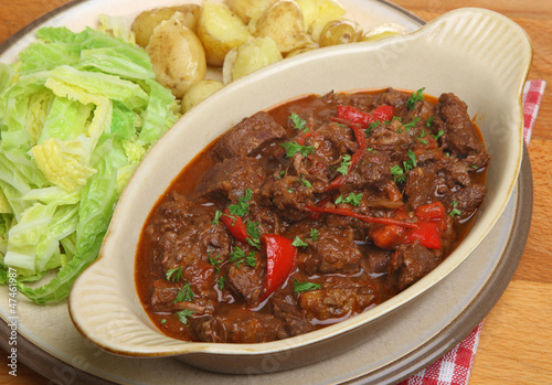 Photo: Beef Stew with Vegetables Meal Beef Stew with Vegetables Meal