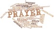 Word cloud for Prayer