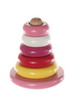 Toys pyramidion isolated on the white background vertical