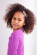 Cute young African Asian girl