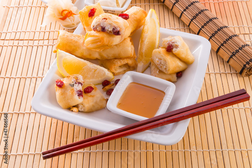 Photo: Sweet spring rolls Sweet spring rolls
