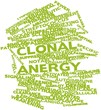 Word cloud for Clonal anergy
