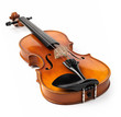 Violin isolated on white