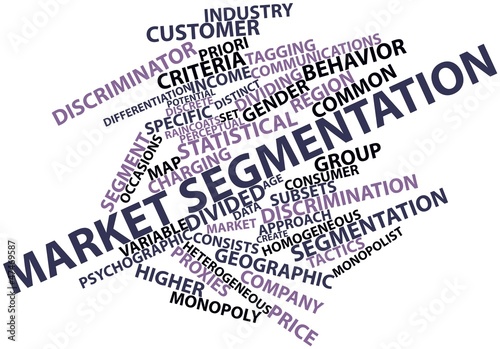 Illustration: Word cloud for Market segmentation Word cloud for Market segmentation