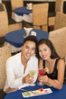 Photo: Couple with cocktails Couple with cocktails