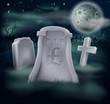 Pound Sterling grave concept