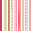 Vector: Set of hand drawn lace braid borders. Set of hand drawn lace braid borders.