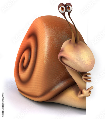 Illustration: Fun snail Fun snail