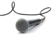 Photo: Microphone with cable Microphone with cable