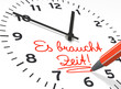 Geduld, Geduld... Es braucht Zeit!
