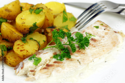 Photo: filet de daurade et pommes de terre pompadour 7 filet de daurade et pommes de terre pompadour 7