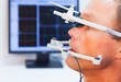 Doctor controlling man the position of mandible in medicalcenter
