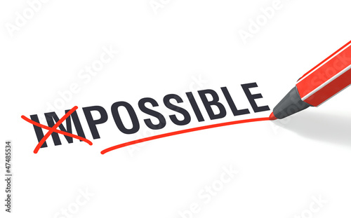 Illustration: It's possible! It's possible!
