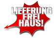 Lieferung frei Haus, Vektor