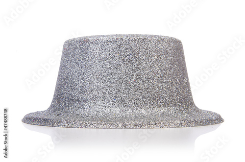 Photo: Party hats isolated on the white background Party hats isolated on the white background