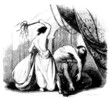 Woman whipping a Man