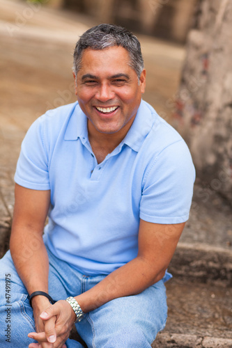 Photo: Handsome Hispanic Man Handsome Hispanic Man
