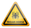 Hazard Sign "Trojan Horse"