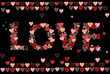 Vector: Happy Valentines Day card with heart. Vector illustration Happy Valentines Day card with heart. Vector illustration