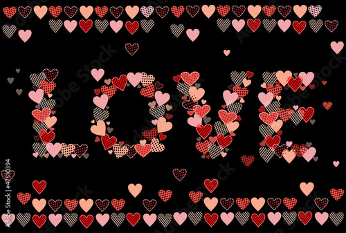 Vector: Happy Valentines Day card with heart. Vector illustration Happy Valentines Day card with heart. Vector illustration