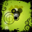 Vektor: Green background with elements of grunge. eps10 Green background with elements of grunge. eps10