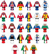birds in the colors of the European Union