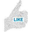 Like | Thumb Up - (Social Media / Social Network Button)