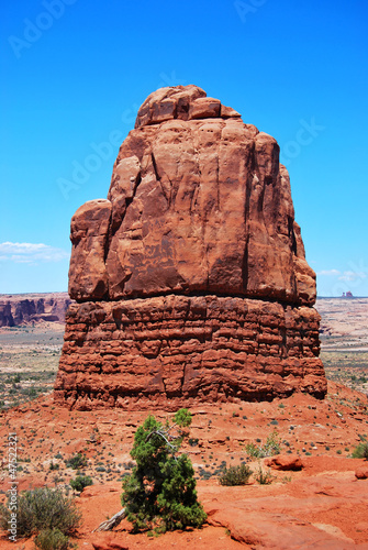 Photo: Bloc de Roche, Arches National Park, USA Bloc de Roche, Arches National Park, USA
