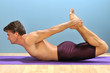 Photo: Bow yoga pose Bow yoga pose
