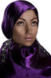 Arabic style portrait of a young beauty